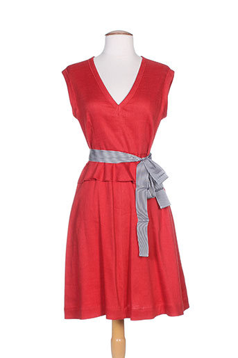 marella robes femme de couleur rouge