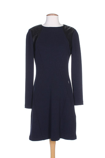 trussardi jeans robes femme de couleur bleu