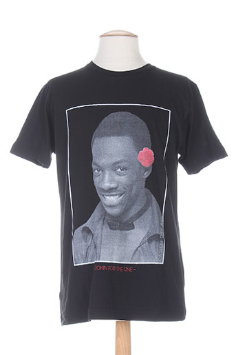 cash n'day t-shirts homme de couleur noir