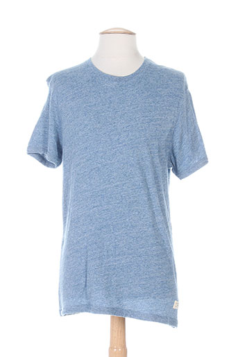 selected t-shirts homme de couleur bleu