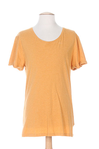 minimum t-shirts homme de couleur jaune