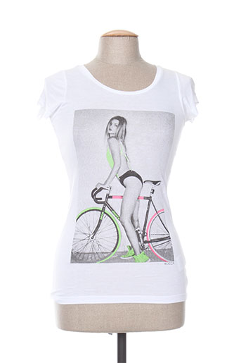 kocca t-shirts femme de couleur blanc