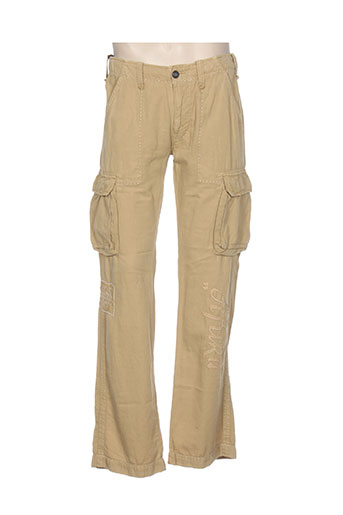 replay pantalons homme de couleur beige