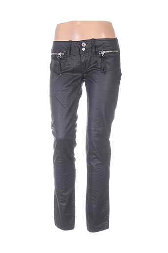 fornarina pantalons femme de couleur noir