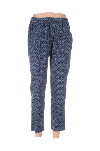 school rag pantacourts femme de couleur bleu