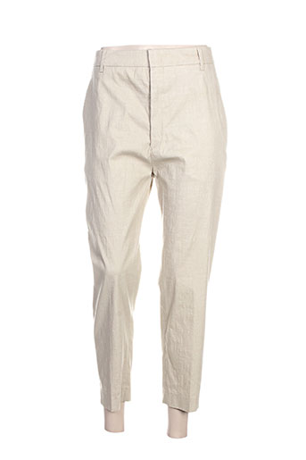 isabel marant pantalons femme de couleur beige