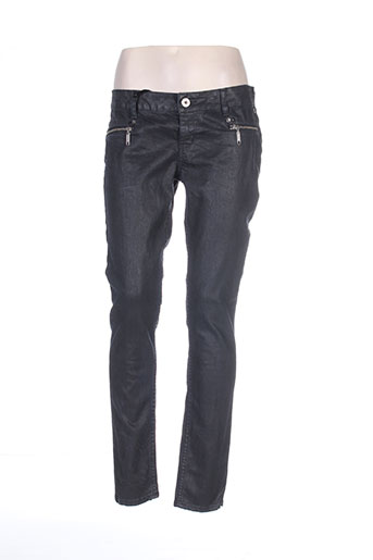 ddp pantalons femme de couleur noir