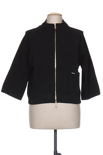 dsquared gilets femme de couleur noir