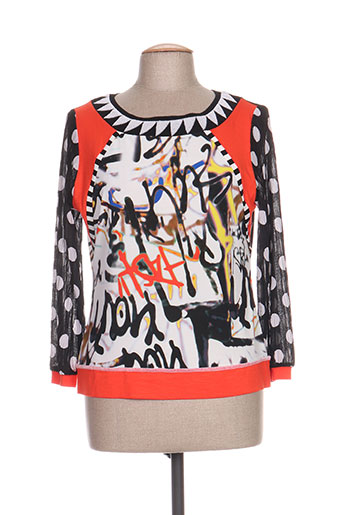 olivier philips t-shirts femme de couleur noir