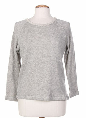 Sweat-shirt gris DROLATIC pour femme