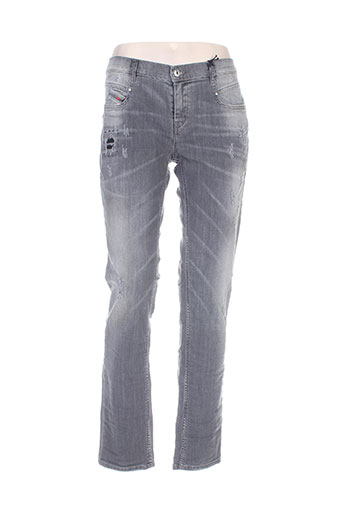 diesel jeans femme de couleur gris
