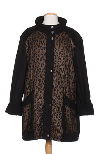 impulsion manteaux femme de couleur noir