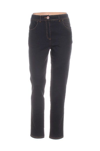 pause cafe pantalons femme de couleur noir