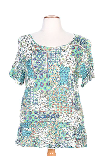 g!oze tuniques femme de couleur vert