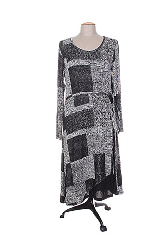 g!oze robes femme de couleur gris