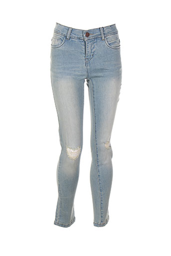 name it jeans fille de couleur bleu