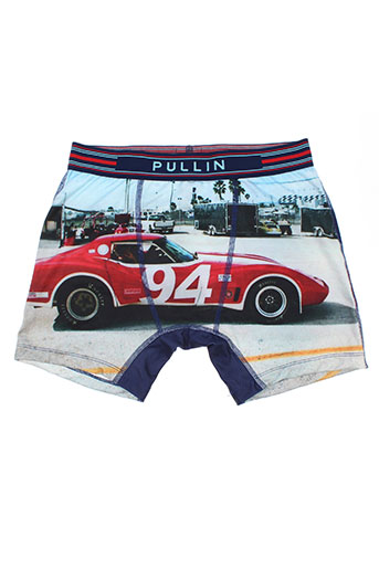 pull in lingerie homme de couleur bleu