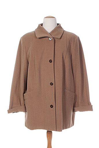 gelco manteaux femme de couleur marron
