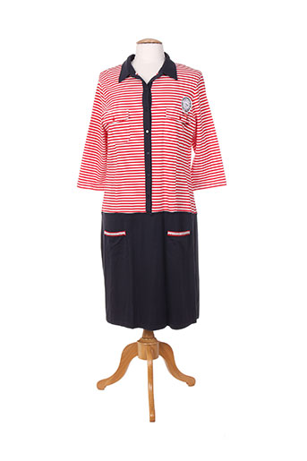 ananke robes femme de couleur rouge