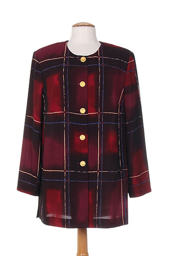 jean biolay chemises femme de couleur rouge