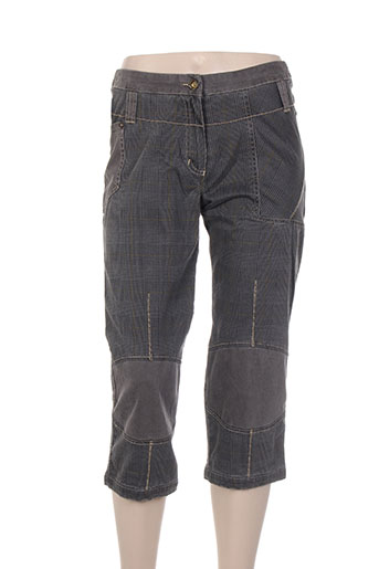lucchini pantacourts femme de couleur gris
