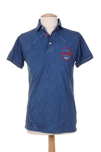 jn-joy t-shirts homme de couleur bleu