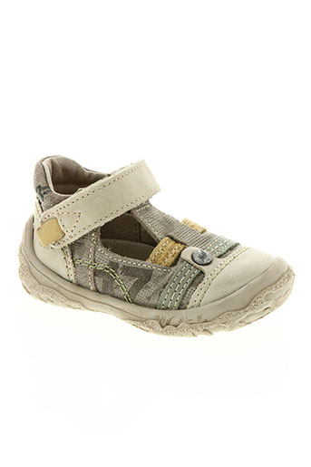 noël chaussures garçon de couleur beige