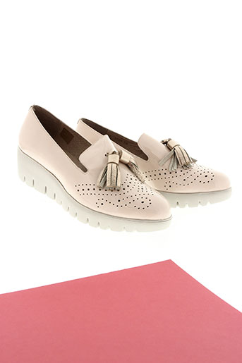 wonders chaussures femme de couleur rose
