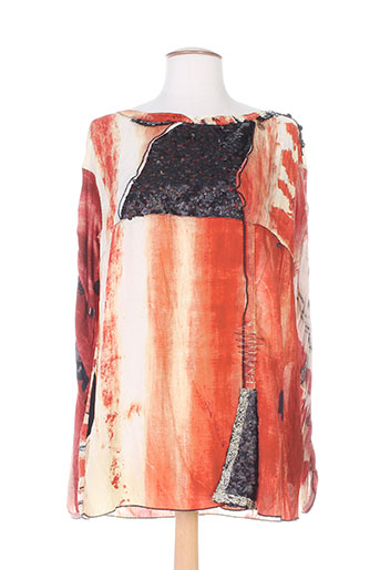 elisa cavaletti tuniques femme de couleur orange