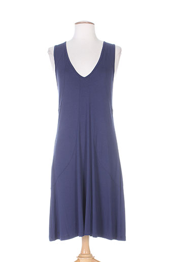 nathalie chaize robes femme de couleur bleu