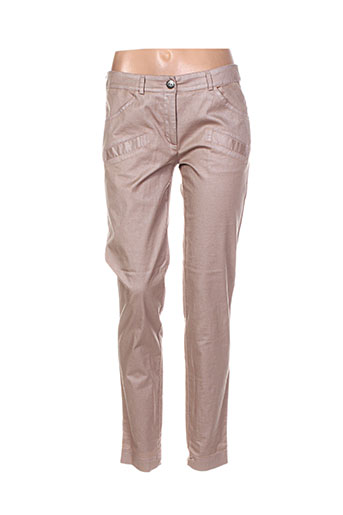 helena sorel pantalons femme de couleur rose