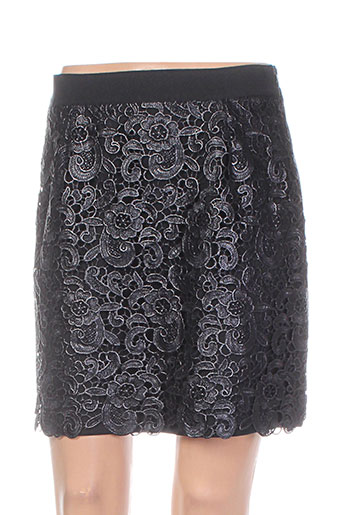 tricot chic jupes femme de couleur noir