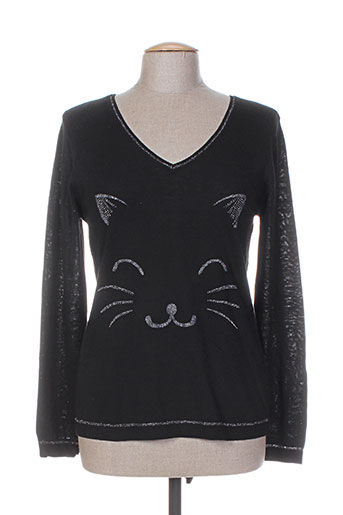 so sweet pulls femme de couleur noir