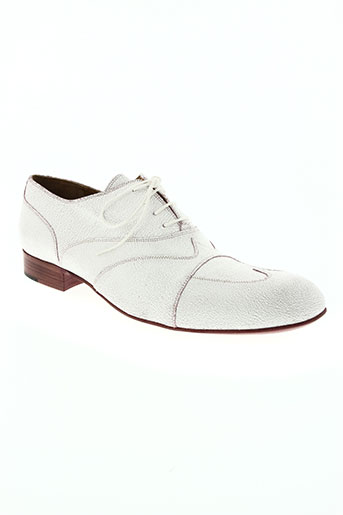 jean baptiste rautureau chaussures homme de couleur blanc