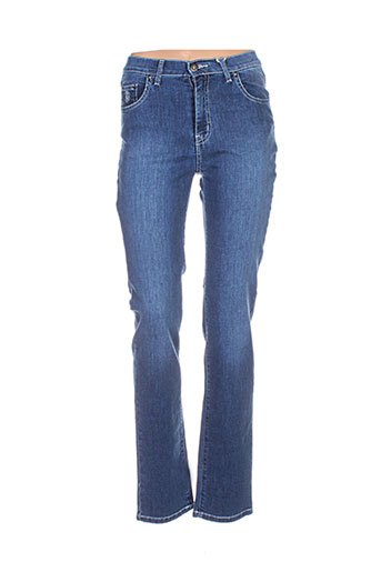 impaqt jeans femme de couleur bleu