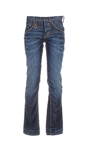 freeman t.porter jeans homme de couleur bleu