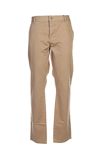 solid jeans pantalons homme de couleur beige