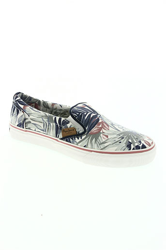 pepe jeans chaussures homme de couleur bleu