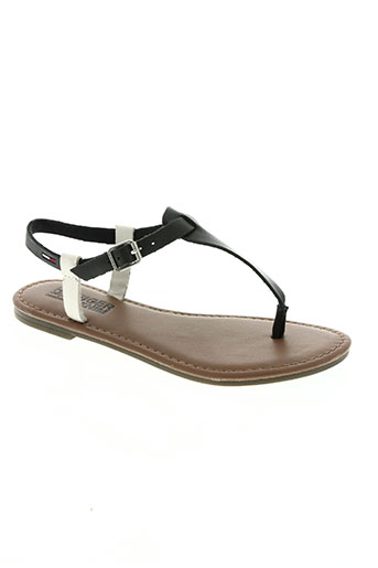tommy hilfiger chaussures femme de couleur noir