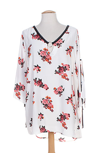 pomme rouge chemises femme de couleur blanc