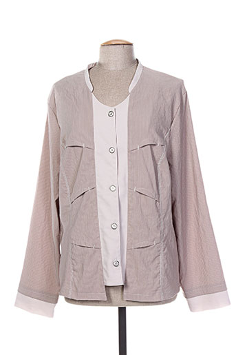 jean gabriel vestes femme de couleur beige
