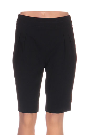 nathalie chaize shorts / bermudas femme de couleur noir