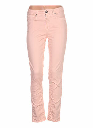Pantalon casual rose EMMA & CARO pour femme