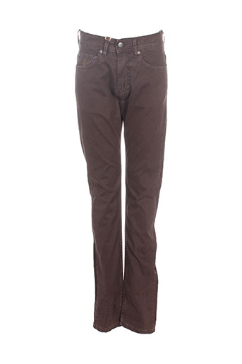 mcs jeans homme de couleur marron