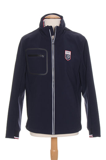 gant manteaux homme de couleur bleu