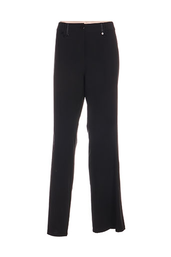 fred sabatier pantalons femme de couleur noir