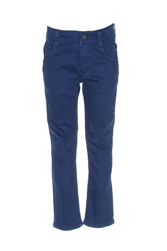 jean bourget pantalons garçon de couleur bleu