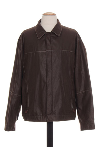 chevy vestes homme de couleur marron
