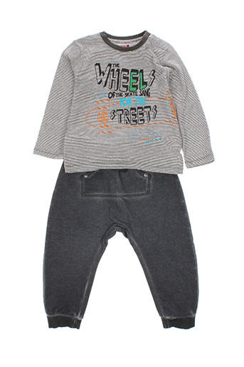 boboli ensembles garçon de couleur gris