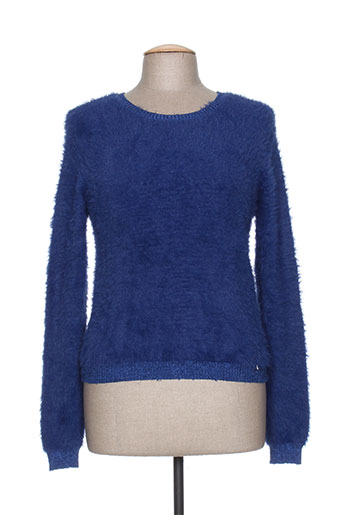 guess pulls femme de couleur bleu